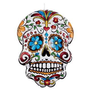 Oppustelig Day Of The Dead Kranie