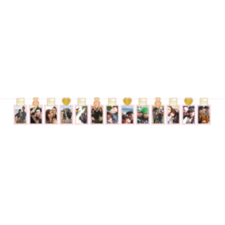 Love Foto Guirlande Hvid