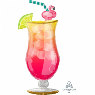 Tropisk Drink Mega Folieballon