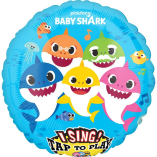 Baby Shark® Syngende Folieballon
