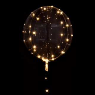 Eksklusiv Hvid LED Ballon Klar