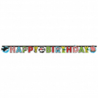 Pirat Happy Birthday Guirlande