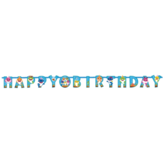 Baby Shark® Happy Birthday Guirlande