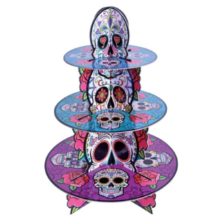 Day Of The Dead Cupcake Kagestand