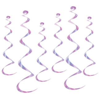 Metalliske Swirls Iriserende