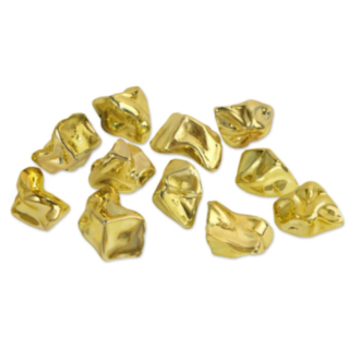 Plastik Guld Stykker