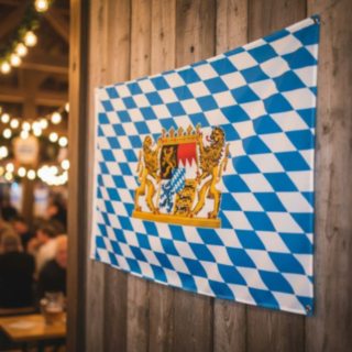 Bayern Oktoberfest Flag