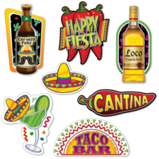 Fiesta Cinco De Mayo Udskæringer
