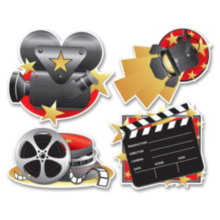 Hollywood Filmset Udskæringer