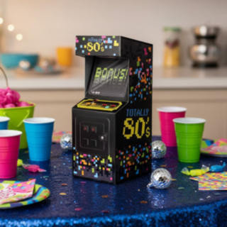 80'er Arkademaskine Centerpiece