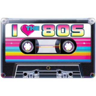Kassettebånd Dekoration 80's