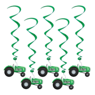 Traktor Swirls Grøn