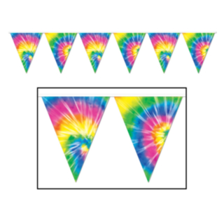 Tie-Dye Vimpel Banner