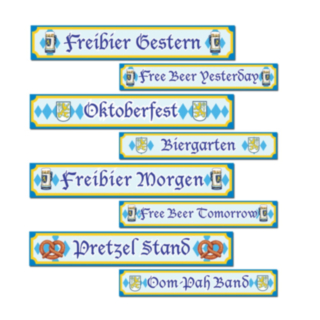 Oktoberfest Vejskilte
