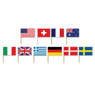 Internationale Flag Kagepinde