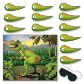 Sæt Halen På Dinosauren Spil