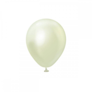 Premium Mini Latexballoner Chrome Green Gold