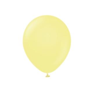 Premium Latexballoner Macaron Yellow