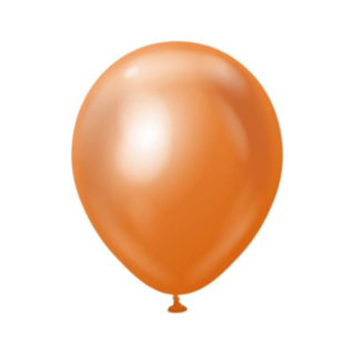Premium Mellemstore Latexballoner Chrome Kobber