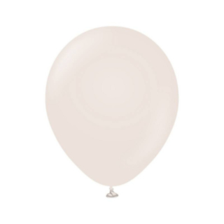 Premium Mellemstore Latexballoner White Sand