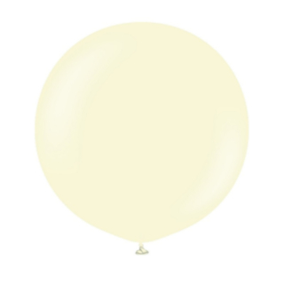 Premium Latexballoner Pale Yellow 60 cm