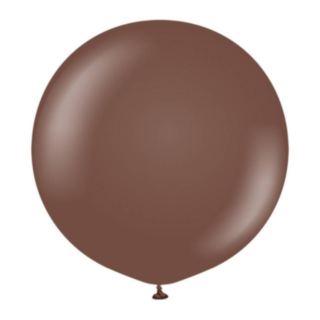 Premium Kæmpe Latexballoner Chocolate Brown