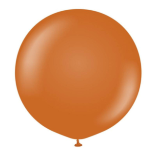 Premium Kæmpe Latexballoner Rust Orange