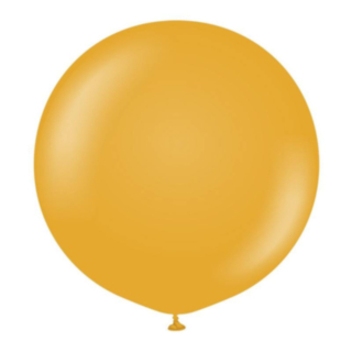 Premium Kæmpe Latexballoner Mustard