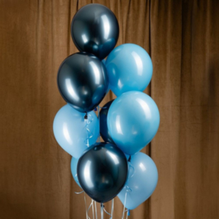 Ocean Ballonbuket Blå