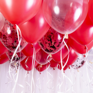 Ballonloft Rød