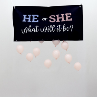 Gender Reveal Ballon Kit