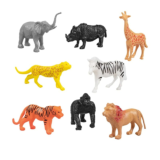 Små Zoologiske Dyr Figurer