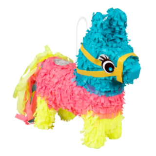 Klassisk Mini Pinata Æsel