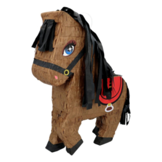 Hest Piñata Brun