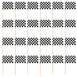 Racerflag Kagepinde