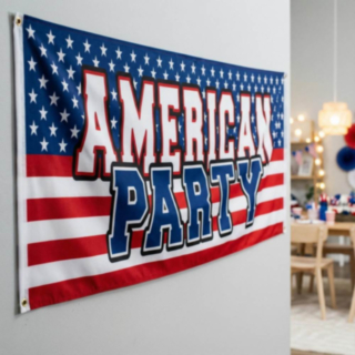 American Party Banner