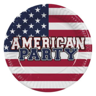 American Party Tallerkener