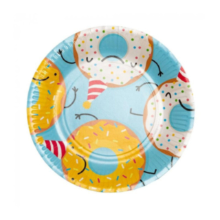 Happy Donut Paptallerkener