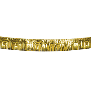 Frynseguirlande Metallisk Guld