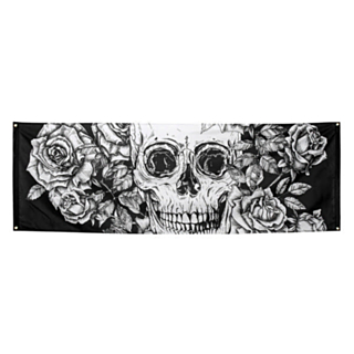 Day Of The Dead Dødningehoved Banner