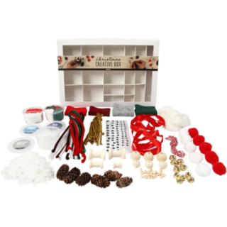 Kreativ Kasse: Traditionel Jul, DIY