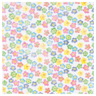 Sommerblomster Bordløber Multifarvet