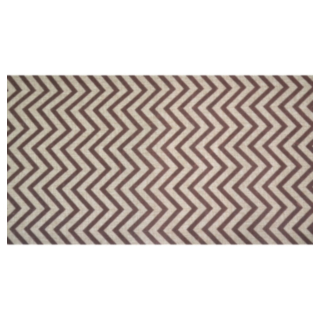 Chevron Jute Bordløber Brun
