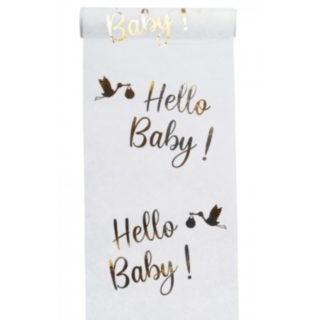 Hello Baby Bordløber Guld