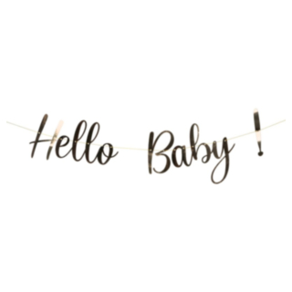 Hello Baby Guirlande Guld