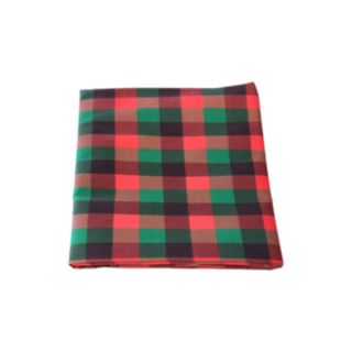 Tartan Dug Rød/Grøn