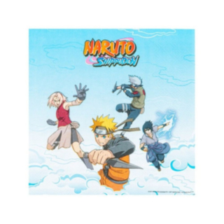 Naruto® Servietter Blå