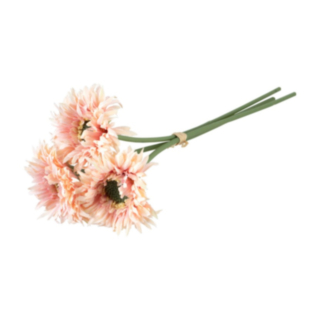 Kunstig Gerbera Buket Rosa Pastel