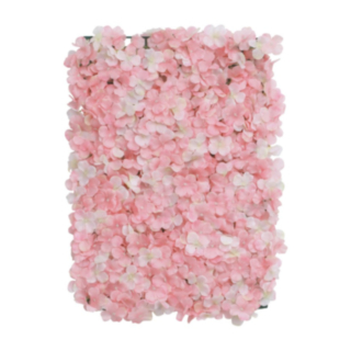 Hortensia Blomstervæg Lyserød