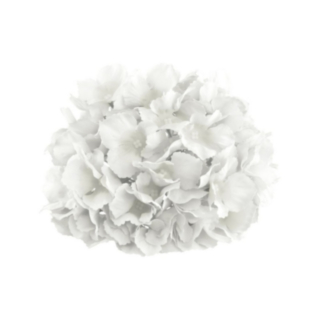 Kunstig Hortensia Blomst Hvid